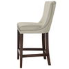 Dariela White Counter Stool thumbnail 5