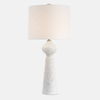 Sonata Textured White Table Lamp thumbnail 0