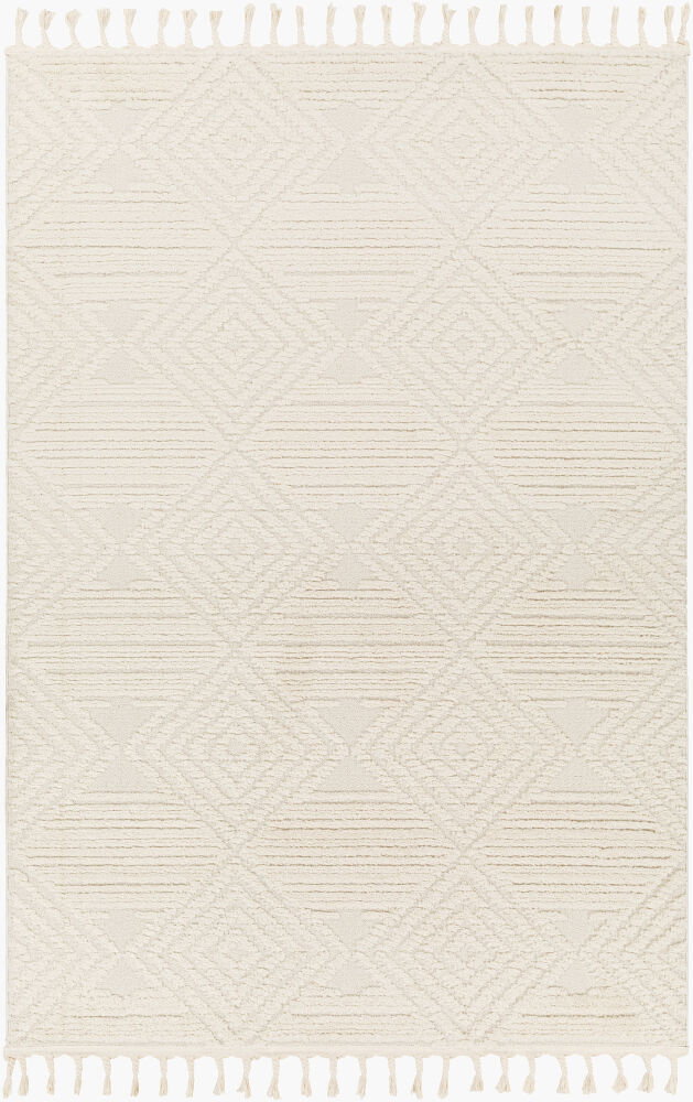 Nora Machine Woven Rug, by Surya, 6'11.86" length x 5'2.99" width
