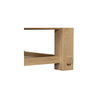 Morey Coffee Table Natural, by Moe's Home, 65" width x 16" height x 35.5" depth thumbnail 3