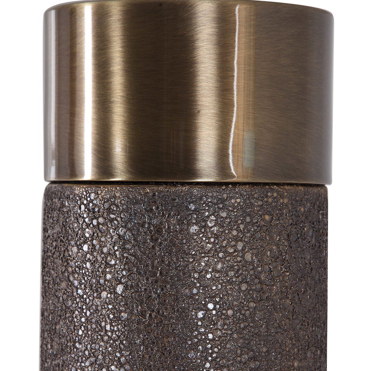 Brannock Bronze Table Lamp, by Uttermost, 17" width x 31.5" height x 17" depth View 7