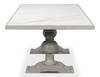 Small 81 Dining Table  Carmine Legno, by Sarreid, 3'4" length x 6'9" width x 2'6" height thumbnail 3