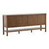 Estrada Sideboard Dark Brown, Sideboards & Buffet by Dovetail, 84" width x 36.25" height x 18" depth thumbnail 1