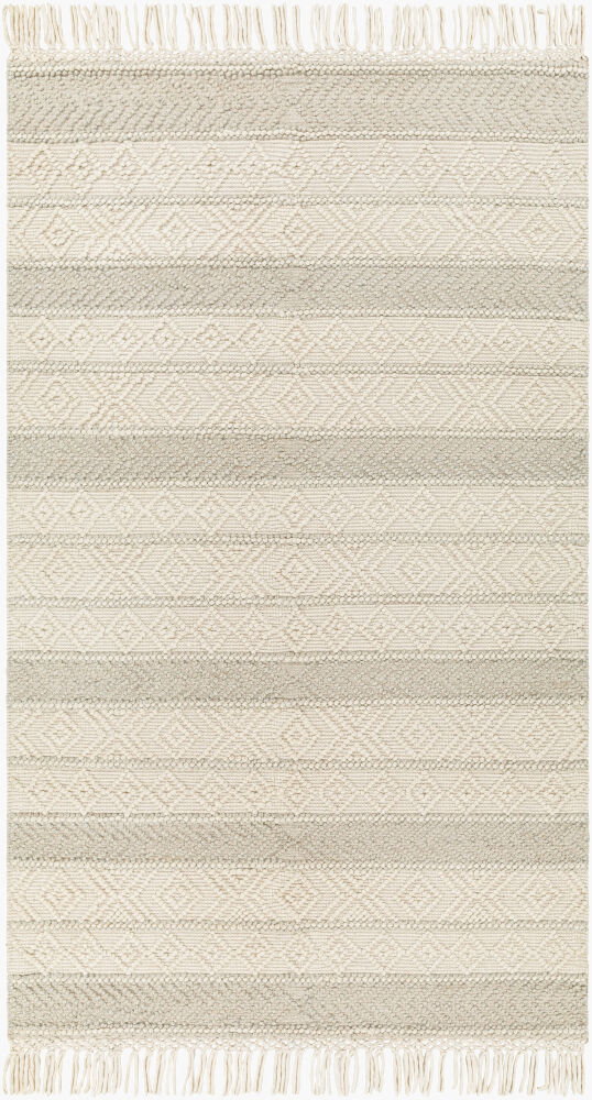 Hemingway Handmade Rug, by Surya, 3'9" length x 2'3" width