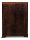Dante Hall Cabinet  Walnut, by Sarreid, 7" length x 2'2" width x 2'11" height thumbnail 3