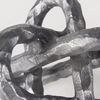 Wilhelm I (Small) 7L x 7W Silver Metal Link Decor Object thumbnail 6