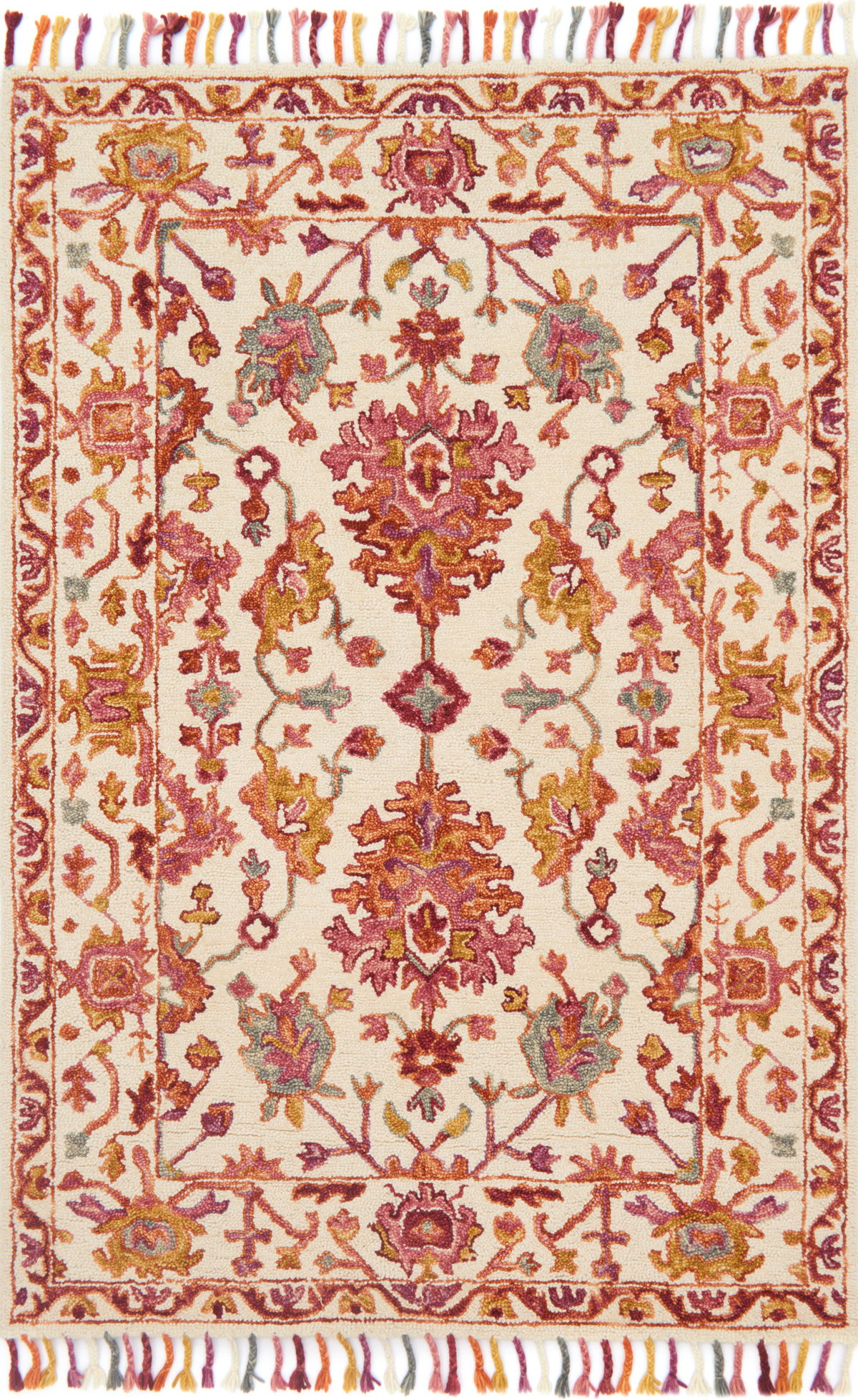 Loloi Zharah Rug, 5' length x 7'6" width View 1