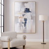 Waterfront Geometric Abstract Art, by Uttermost, 49" width x 73" height x 2" depth thumbnail 2