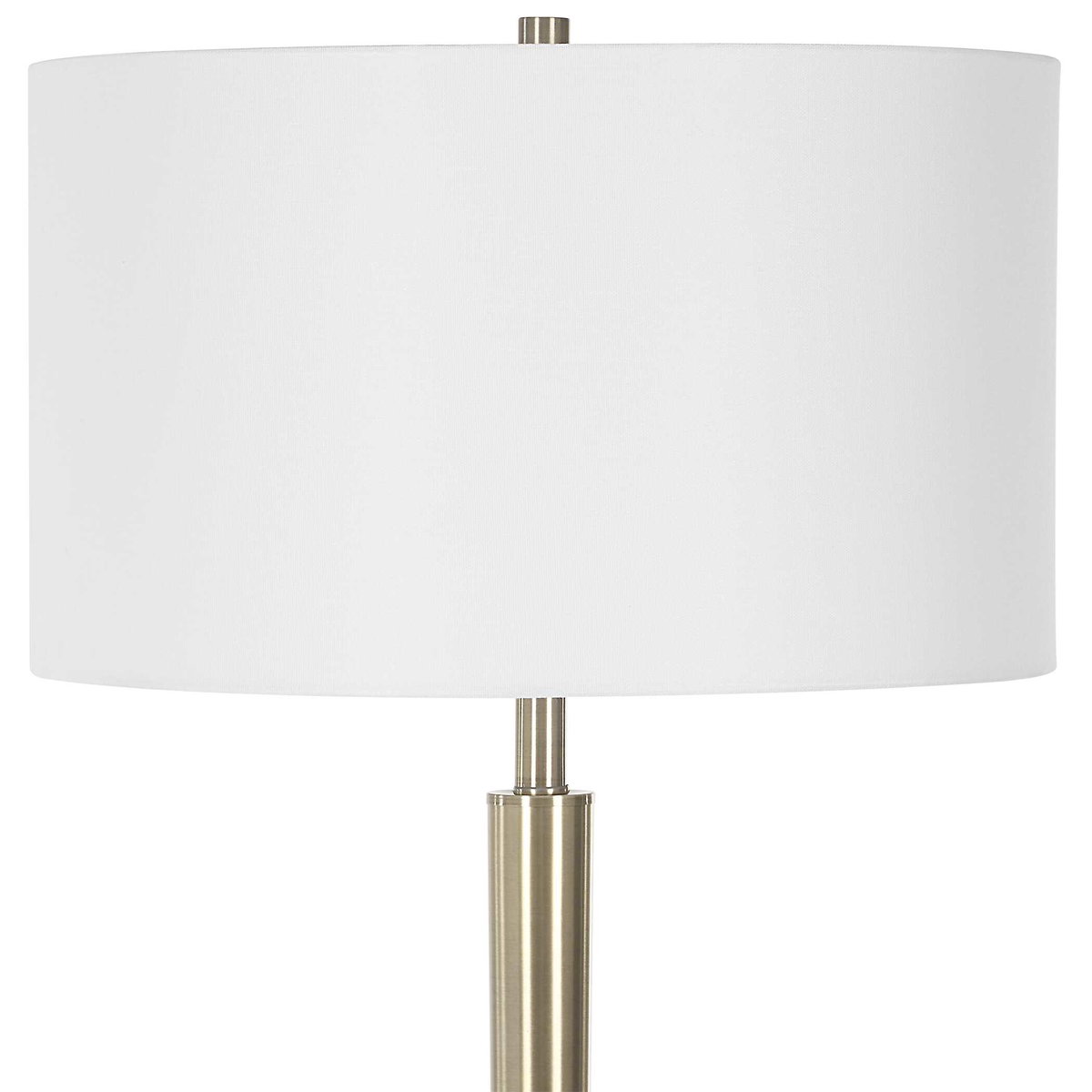 Curran Tapered Metal Floor Lamp, by Uttermost, 1'7" width x 5'4" height x 1'7" depth View 6