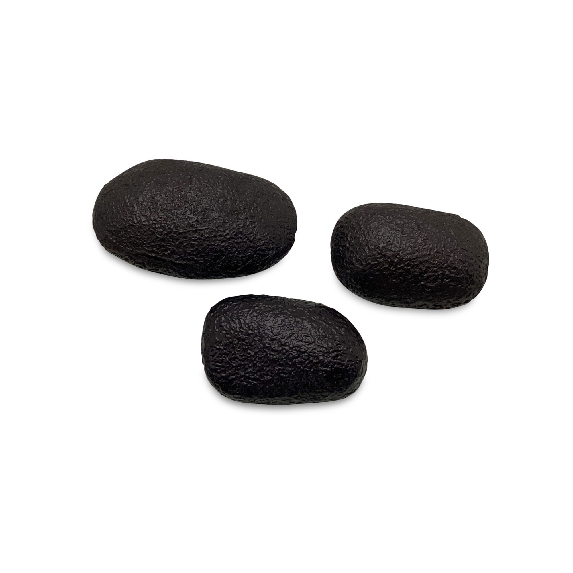 Breton Cast Aluminum Wall Sculpture Black-set Of 3, Sculptural Wall Art by Moe's Home, 9" width x 3.5" height x 6" depth View 1