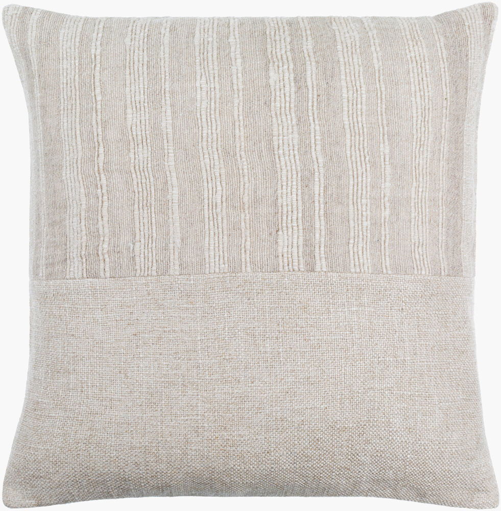 Loomed Luxe Accent Pillow, Decorative Pillow by Surya, 18" length x 18" width