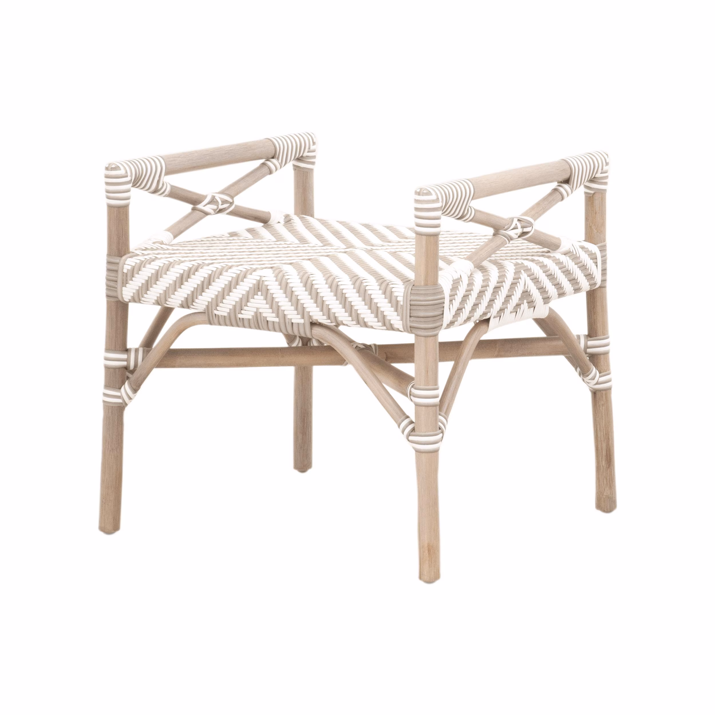 Palisades Stool, Ottoman by Essentials for Living, 24.5" width x 23.5" height x 21.5" depth thumbnail 2