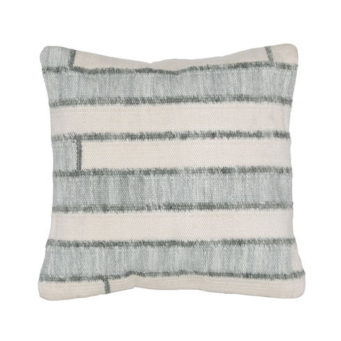 Ashma Pillow Seafoam Green/ Ivory