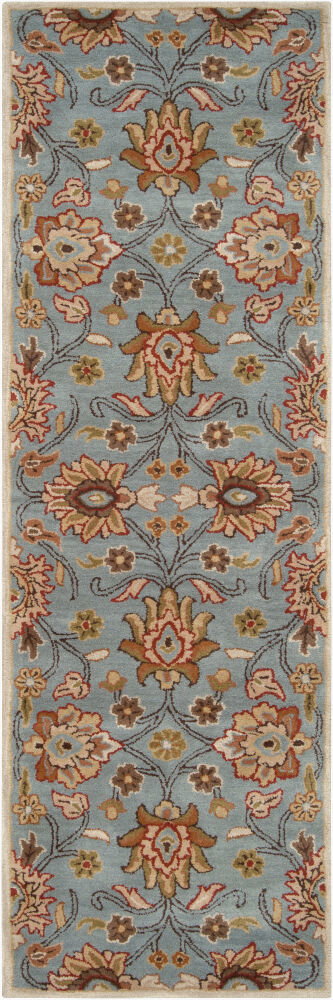 Caesar Handmade Rug, by Surya, 8' length x 2'6" width