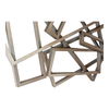 Metal Rectangles Wall Decor Silver thumbnail 2