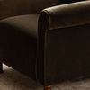 Harmony Accent Chair Dark Green Faux Mohair thumbnail 8