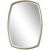 Varenna Aged Gold Vanity Mirror, by Uttermost, 2'3.12" width x 3'2.12" height x 1.87" depth thumbnail 1