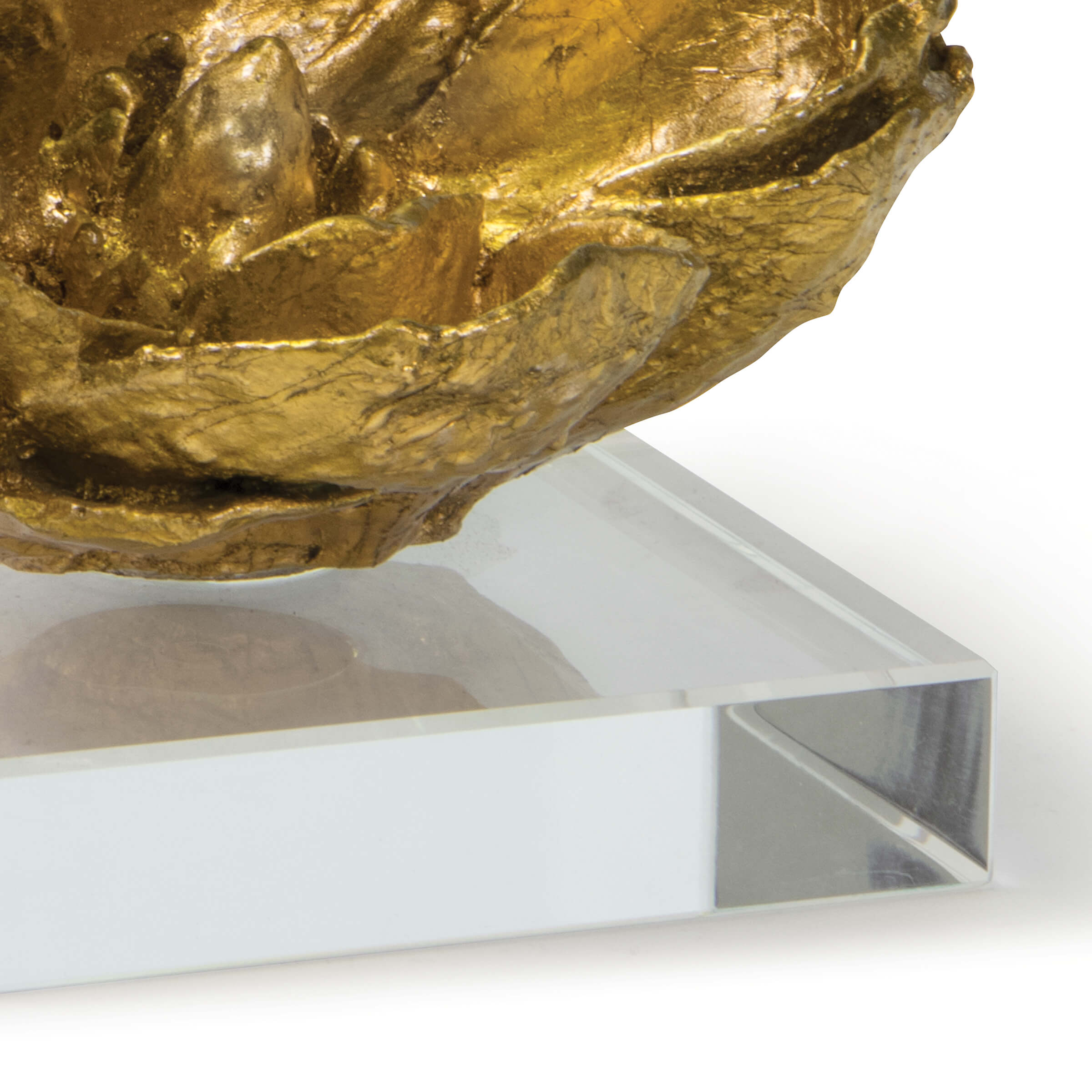 Magnolia Objet (Gold Leaf), Decorative Object by Regina Andrew Detroit, 6" width x 5" height x 6" depth thumbnail 5