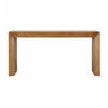 Sonya Console Table Natl, by Dovetail, 65" width x 32" height x 16" depth thumbnail 2