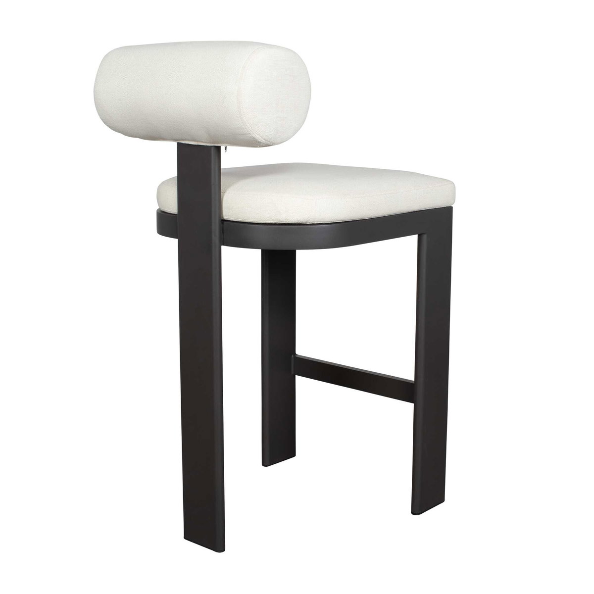Bolster Back Outdoor Bar Stool, Outdoor Stool by Uttermost, 1'8" width x 3'6.5" height x 1'10.25" depth View 4