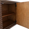 Essie Sideboard Brown, Sideboards & Buffet by Dovetail, 82.75" width x 32.2" height x 15.75" depth thumbnail 7