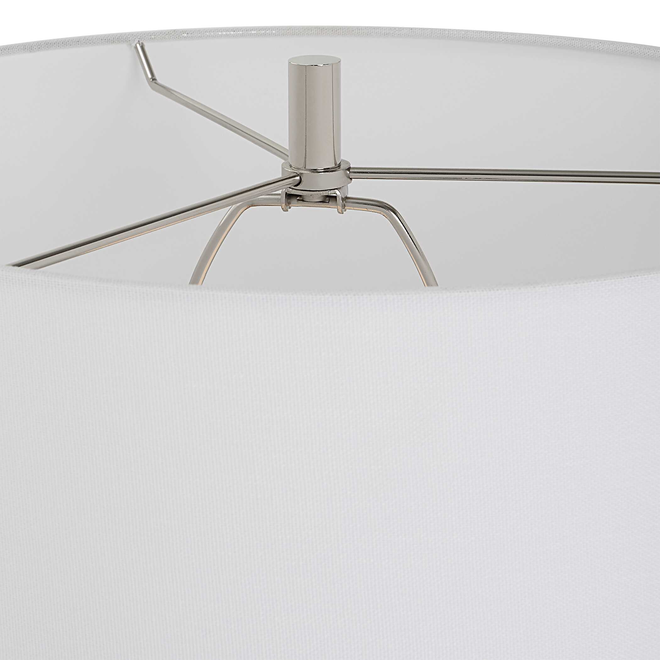 Antoinette Marble Table Lamp, by Uttermost, 16" width x 27.5" height x 16" depth View 7