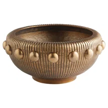 Online Designer Combined Living/Dining Batten Aluminum Decorative Bowl
