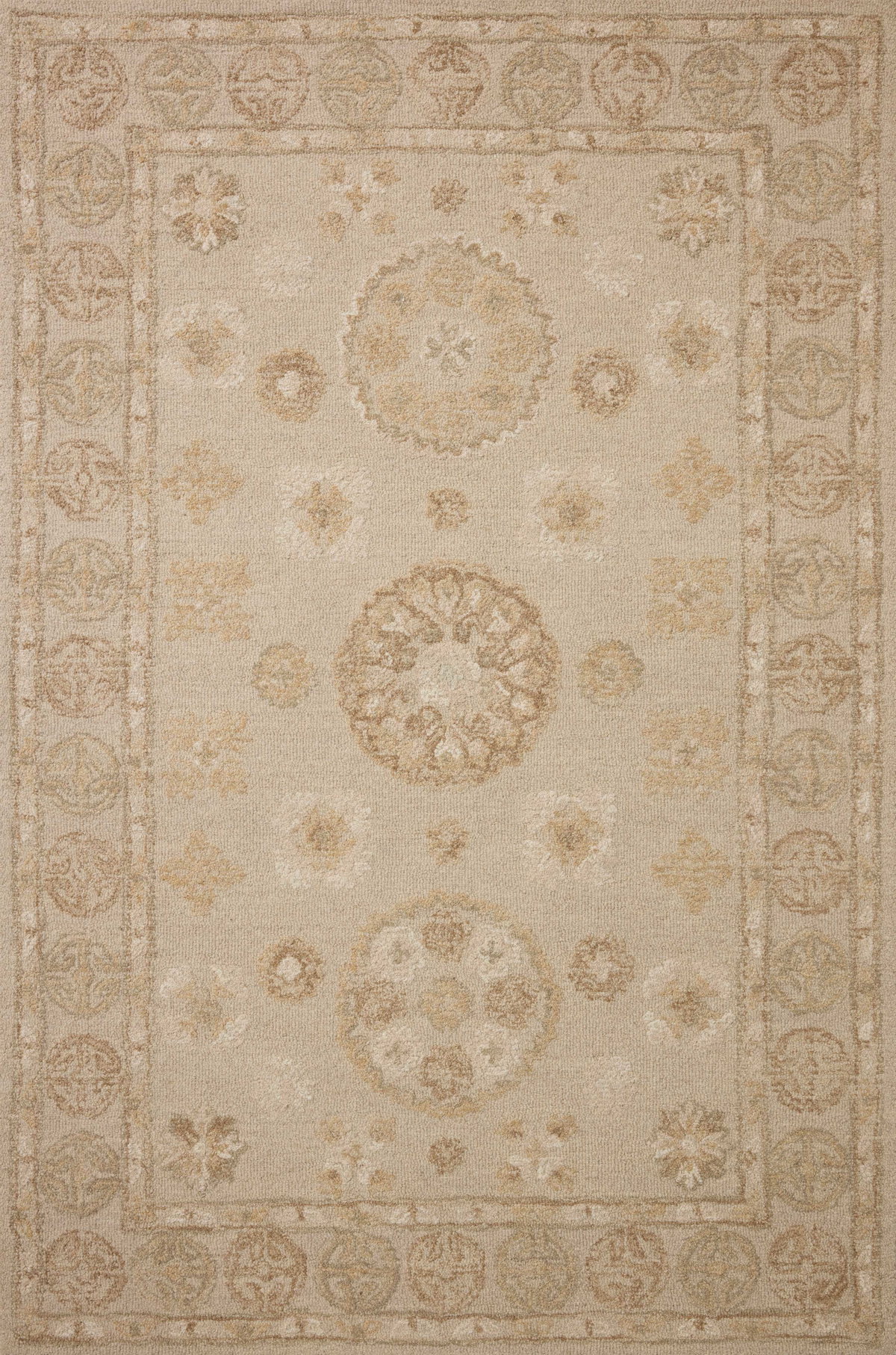 Chris Loves Julia x Loloi Dorothea Rug, 2'3" length x 3'9" width View 1