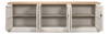 Antique Whitewash Sideboard  6 Door, by Sarreid, 1'8" length x 9'11" width x 3' height thumbnail 13