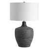 Graphite Ribbed Table Lamp thumbnail 3