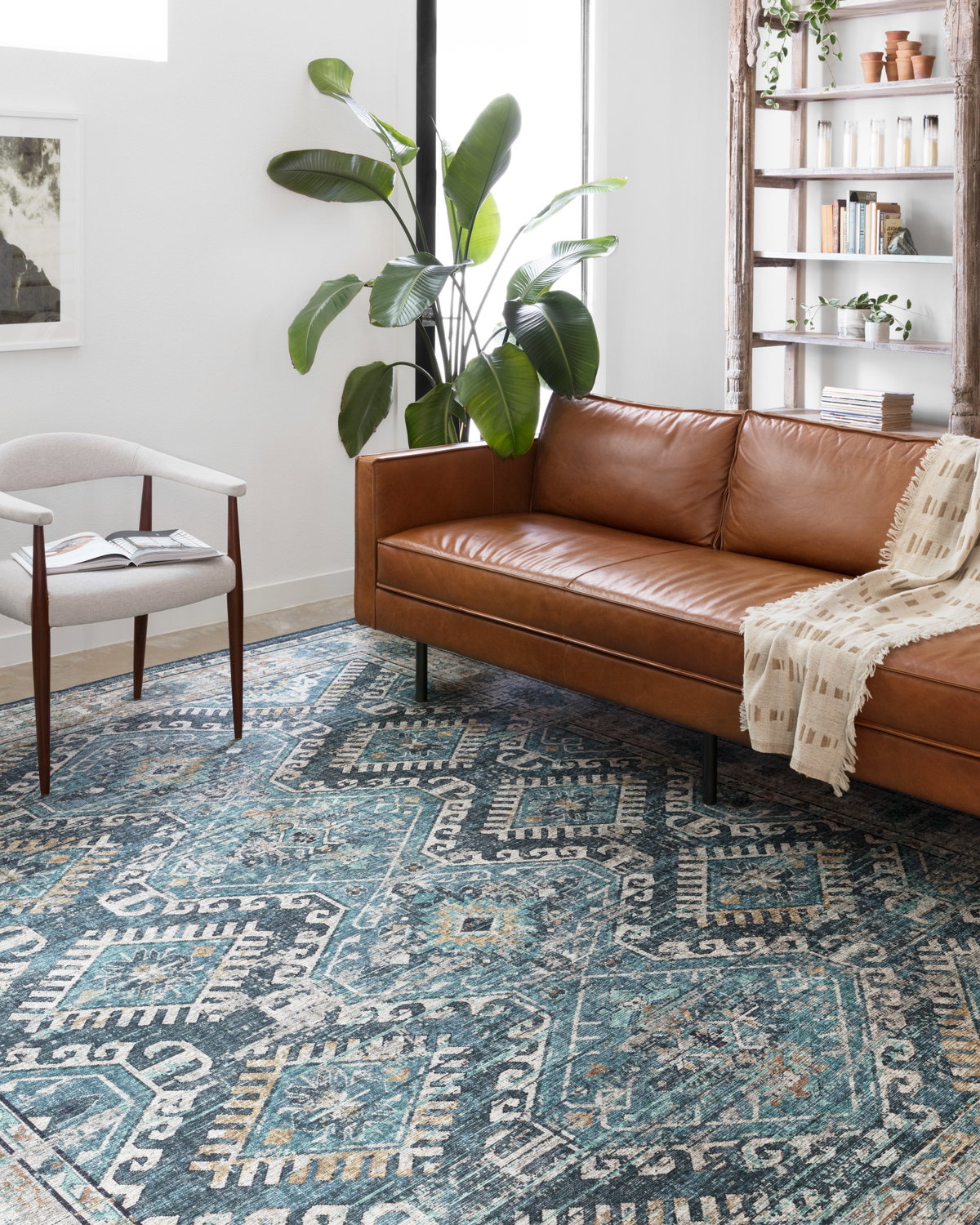 Loloi Skye Rug, 2' length x 5' width View 2