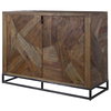 Evros Reclaimed Wood 2 Door Cabinet, Cabinets & Chest by Uttermost, 52" width x 39" height x 18" depth thumbnail 9