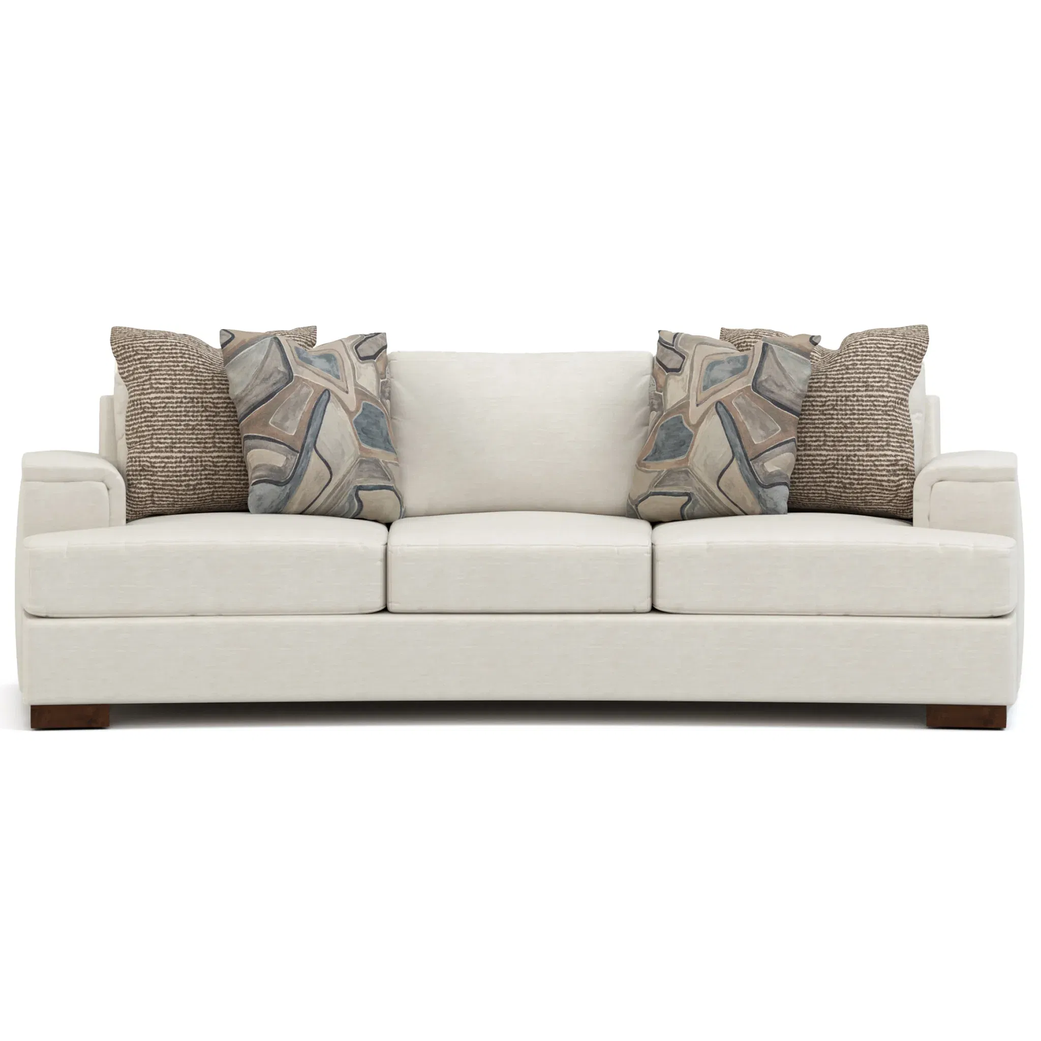 Hayward Curved Sofa, Sofas & Sectional by Stickley, 104" width x 35" height x 45.5" depth View 1