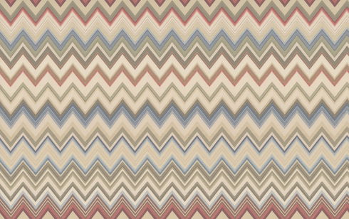 Happy Zigzag Orange Wallpaper