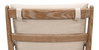Tugen Armchair, by Sarreid, 2'2" length x 1'10" width x 3' height thumbnail 3