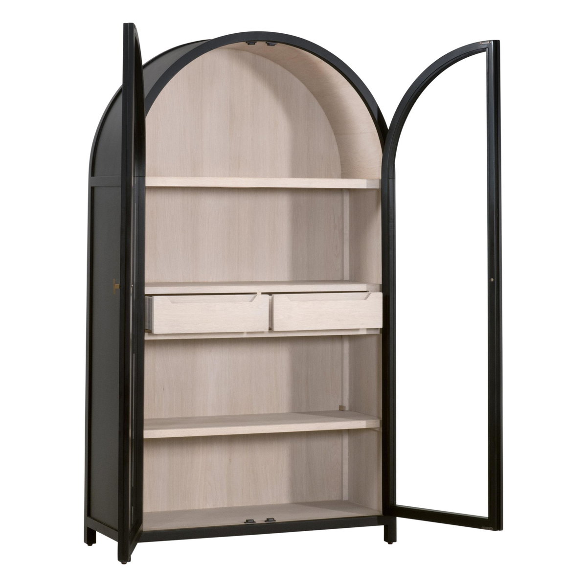 Toulouse Display Cabinet, Shelving & Bookcase by Essentials for Living, 47.5" width x 83" height x 17.75" depth View 7