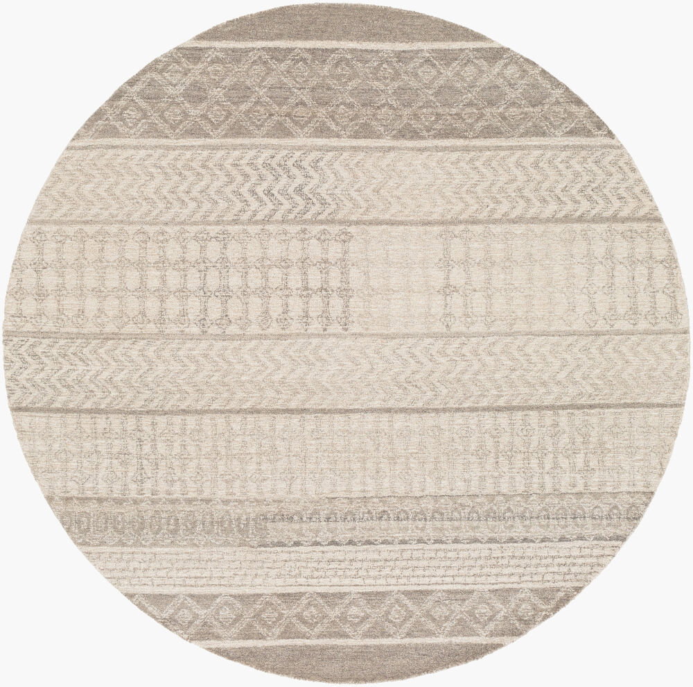 Maroc Handmade Rug, by Surya, 6' length x 6' width