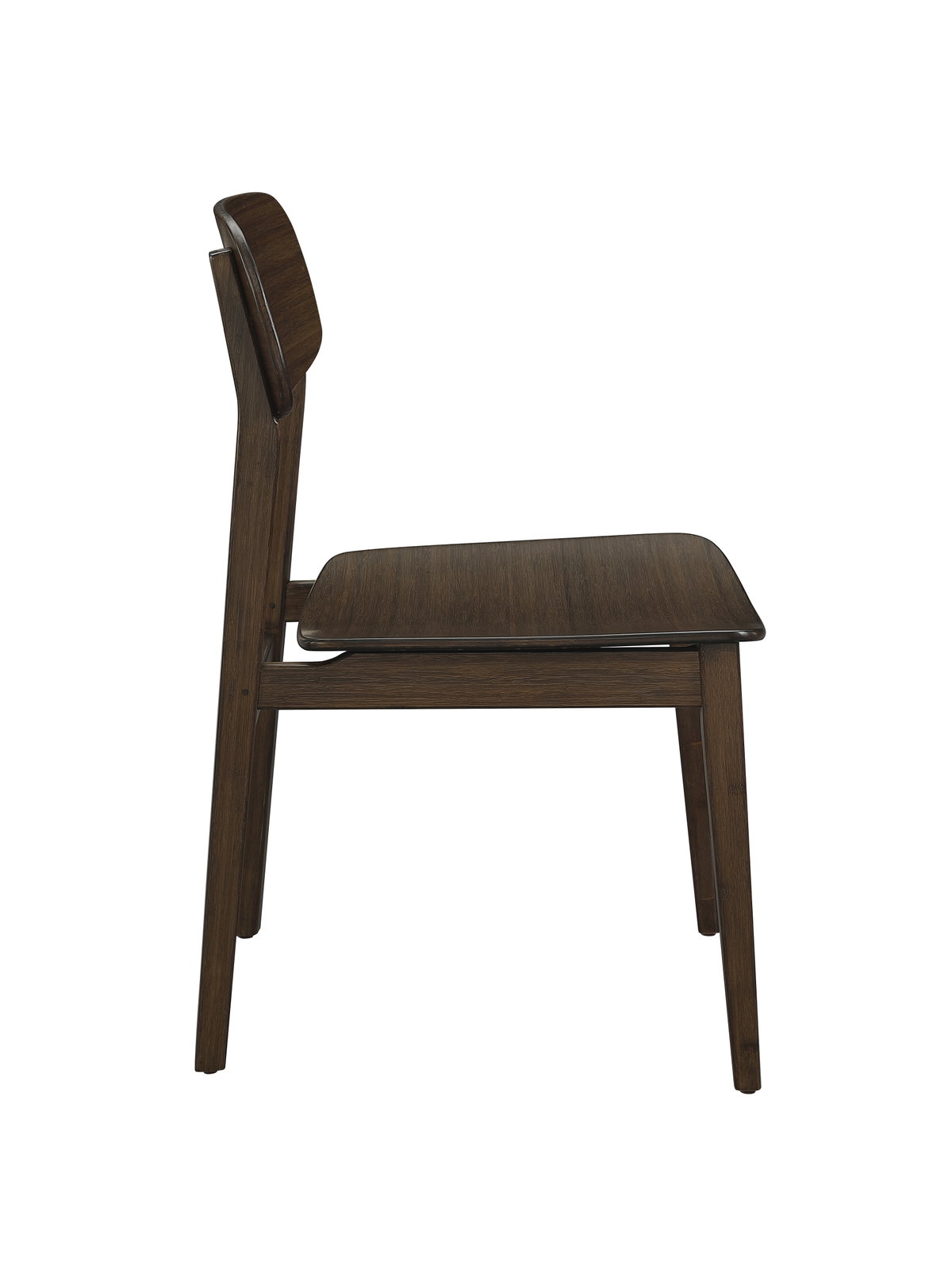 Currant Chair, Black Walnut, (Set of 2), by Greenington, 1'7.5" length x 1'11" width x 2'9.5" height View 12