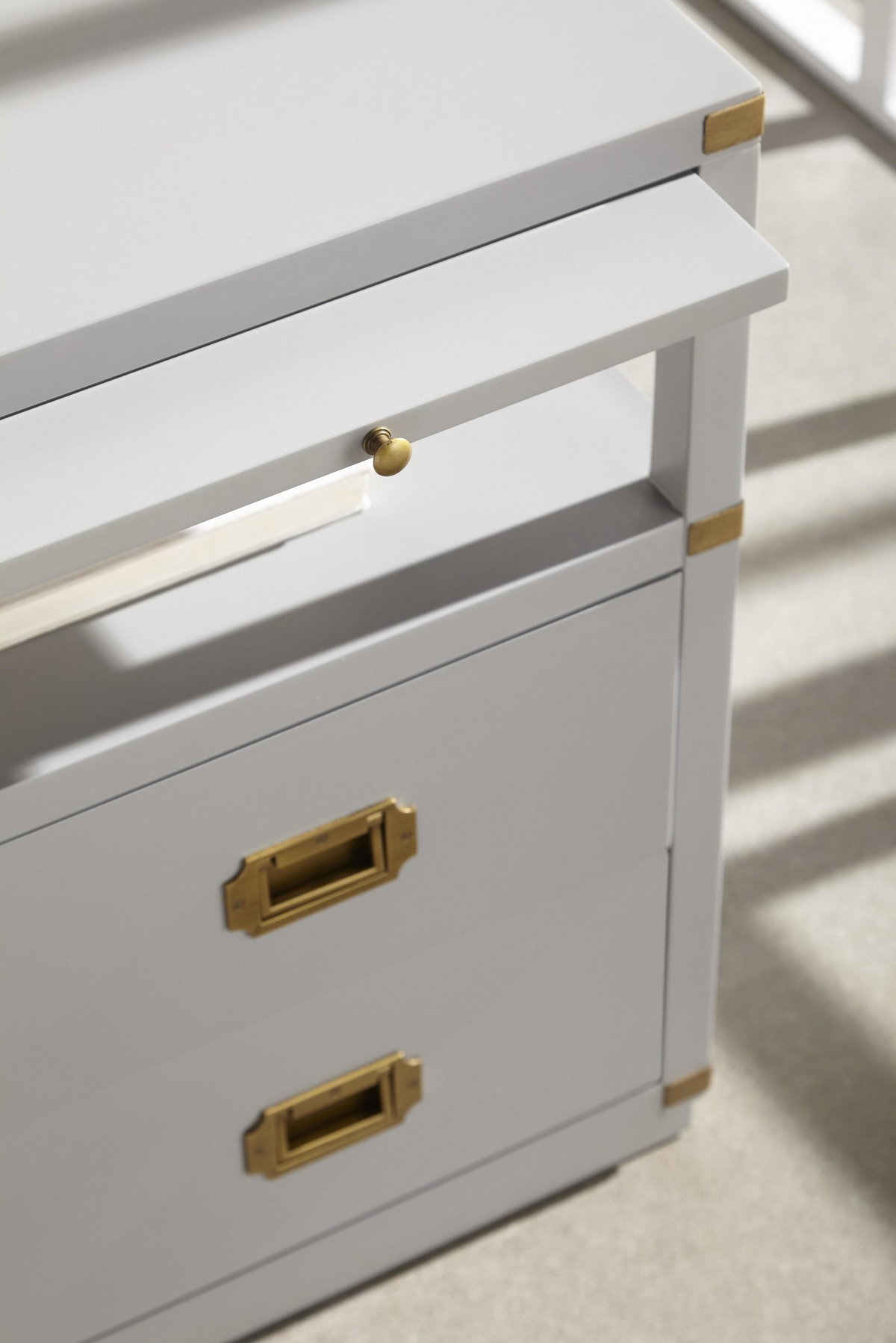 Bradley 2-Drawer Nightstand, by Essentials for Living, 35" width x 27" height x 17.75" depth View 11