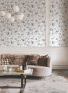 Floral Lace Navy Wallpaper thumbnail 1