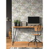 Flowering Desert Grey Wallpaper, by York Wall, 27' length x 2'3" width x 0.02" depth thumbnail 2