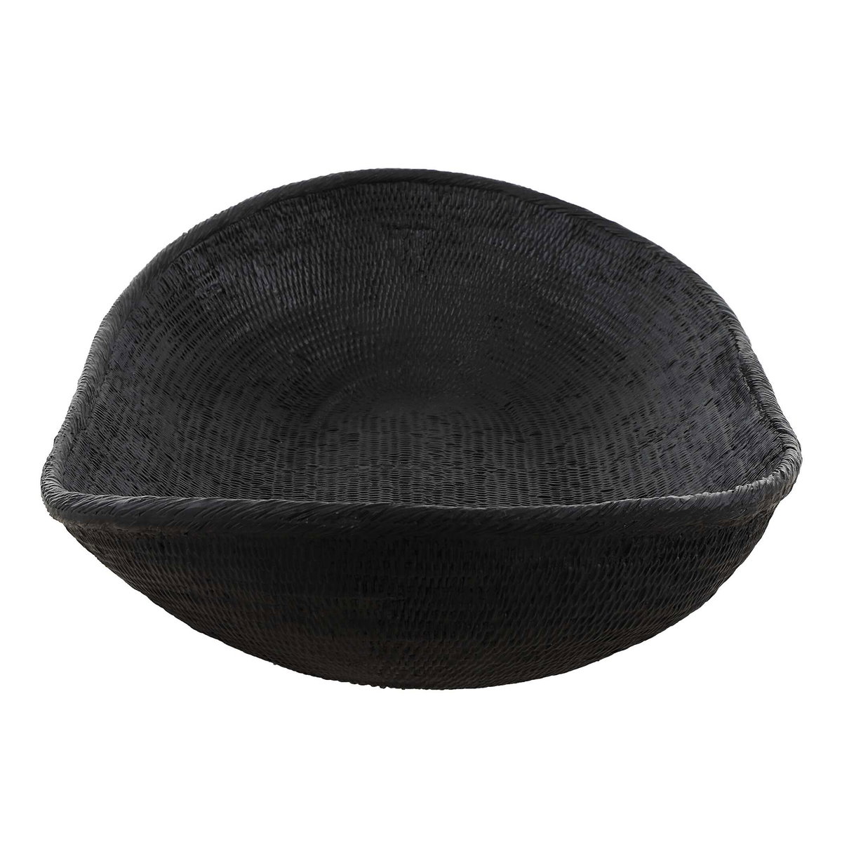 Ember Weave Indoor-Outdoor Oblong Bowl, Decorative Tray by Uttermost, 23" width x 4.75" height x 13.75" depth View 6