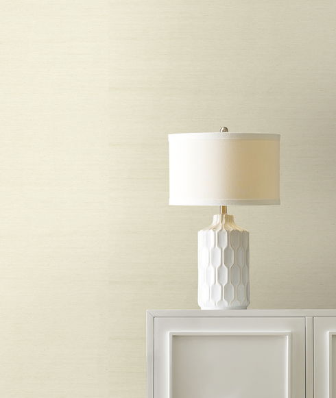 Maguey Sisal Oyster Wallpaper