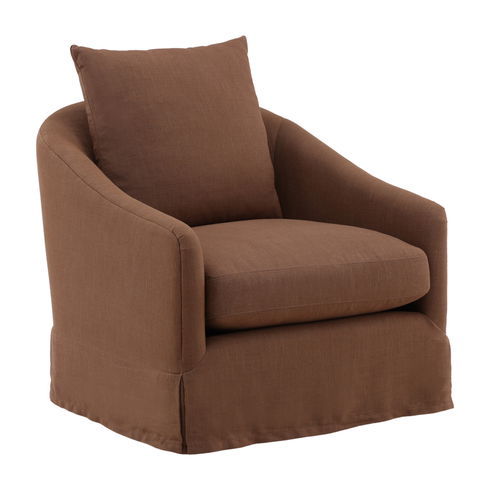 Laura Swivel Chair Coffee