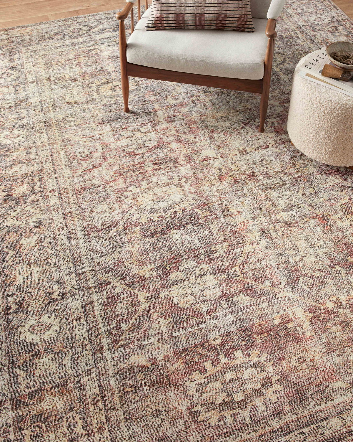 Amber Lewis x Loloi Georgie Rug, 5' length x 7'6" width View 7