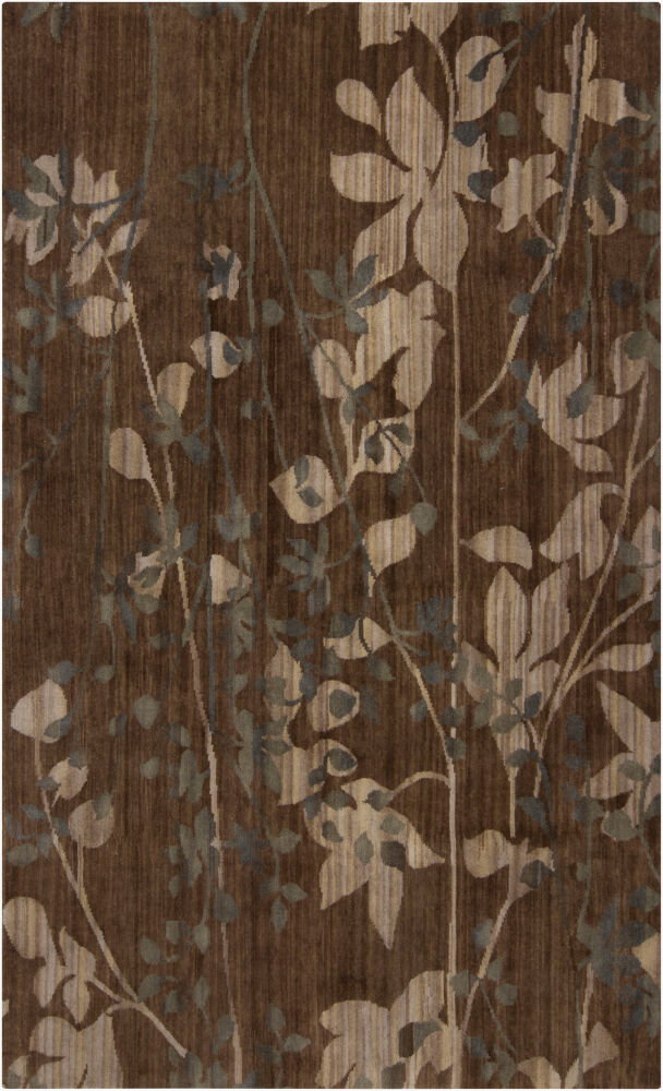 Brocade Handmade Rug, by Surya, 3' length x 2' width