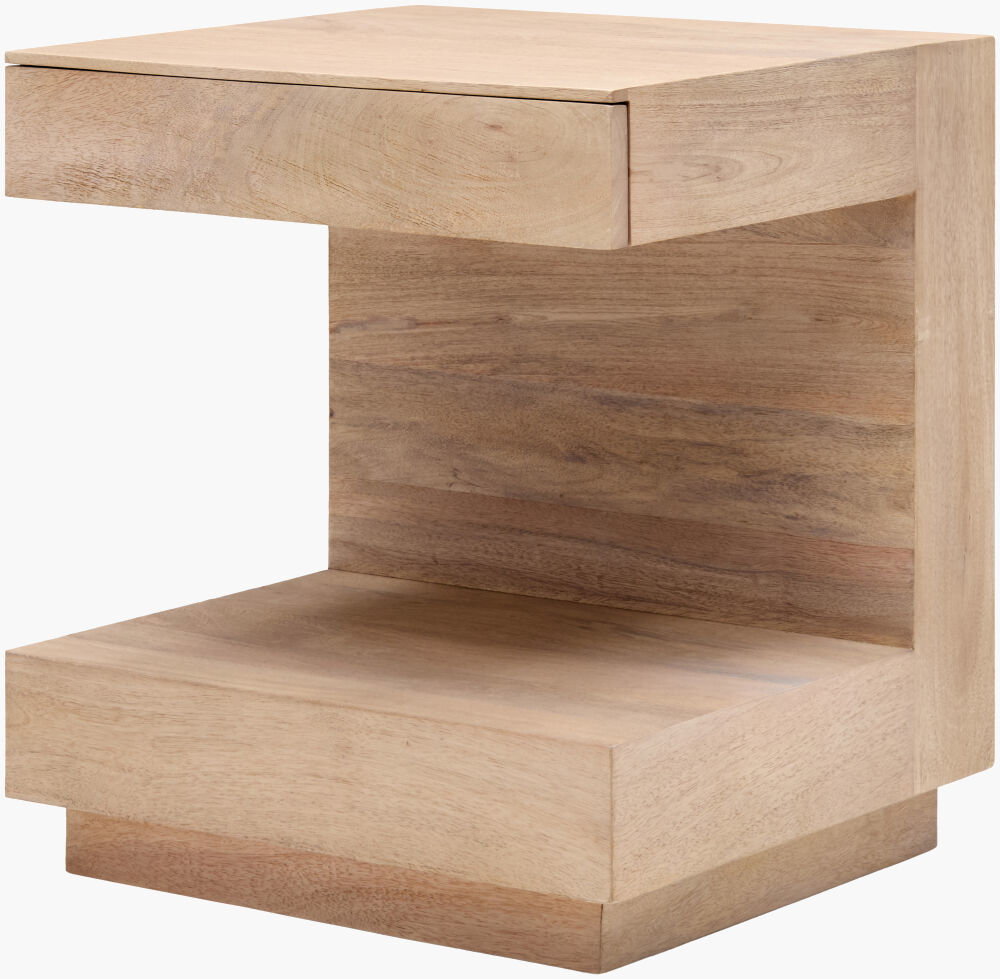 Coburn End Table, Side & End Table by Surya, 18" width x 20" height