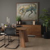 Jonan 94'L x 42'W Rectangular Dining Table | Med Brown Wood | Seats 8, by Mercana, 94" length x 42" width x 30" height thumbnail 3