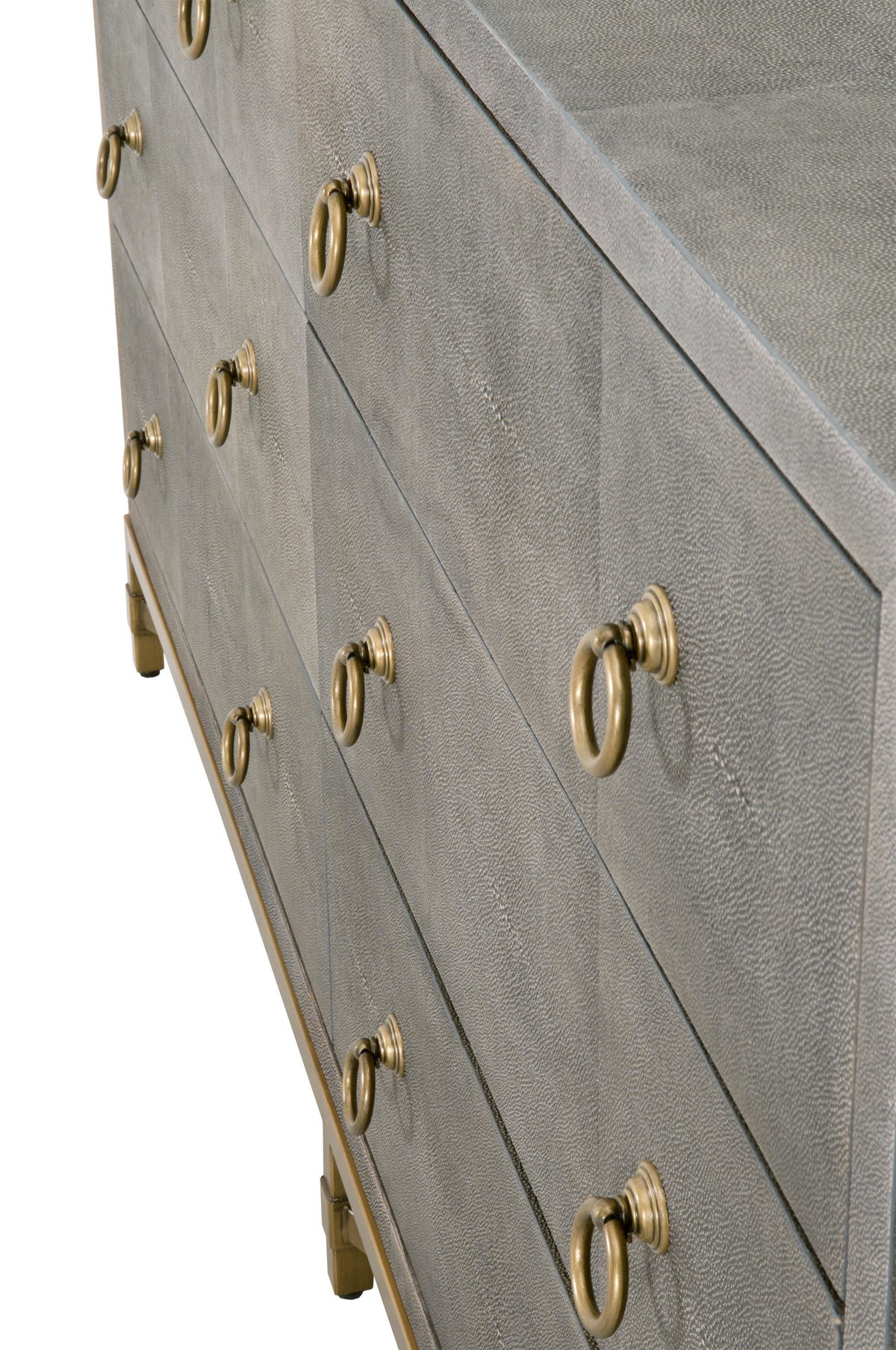 Strand Shagreen 6-Drawer Double Dresser, by Essentials for Living, 68" width x 37.5" height x 20" depth View 7