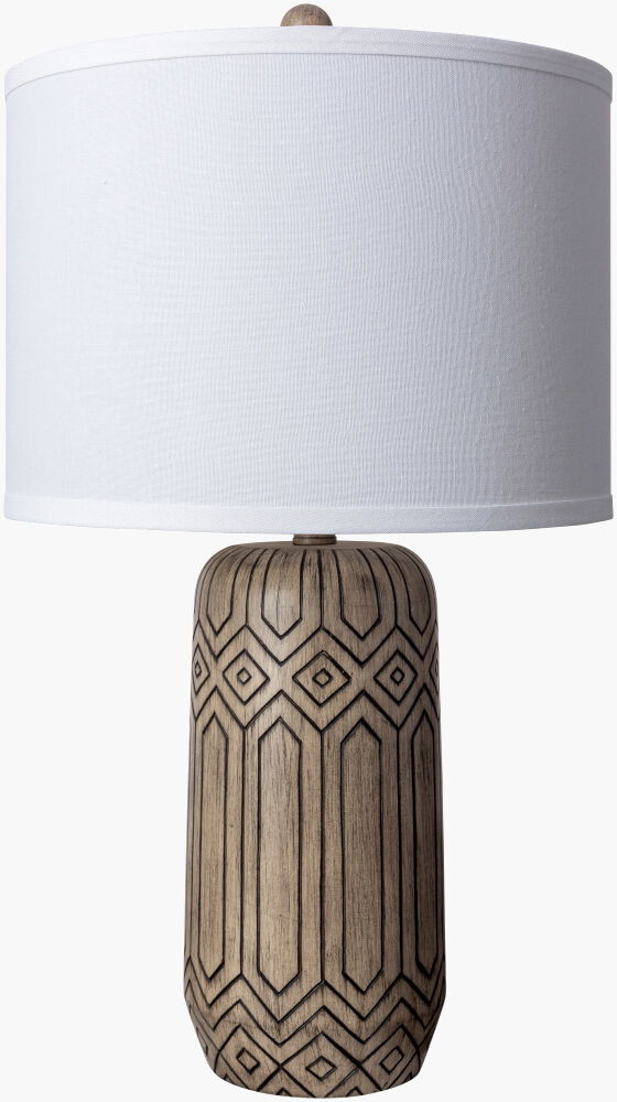 Zigmund Accent Table Lamp, by Surya, 14" width x 25" height